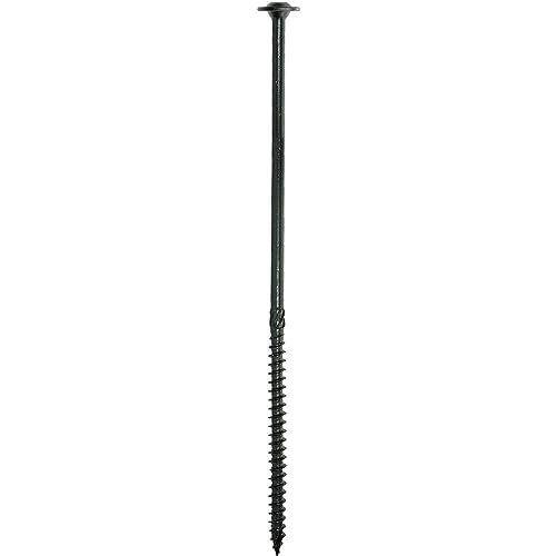GRSSFW381015-GRIP-RITE 3/8 X 10" PRIMEGUARD Plus Coated T-40 Star Drive Washer Head COARSE Thread Type 17 Point Structural Screw 15 Count