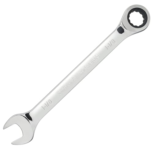 1-1/8 Inch Ratcheting Combination Wrench SAE 1-1/8"