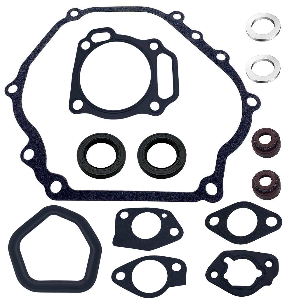 Strongthium GX390 420cc 389cc 390cc Full Gasket Set Kit for Predator Duromax Ironton Lifan JD Jiangdong 420 cc 188 190 188f 190f 13hp 13.0 Horsepower Engine