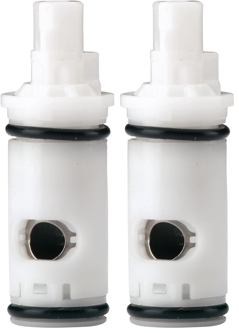 Moen 1248B Collection Two Handle Replacement Cartridge, 1 Count (Pack of 2), or Unfinished N/A or Unfinished 1 Count (Pack of 2)
