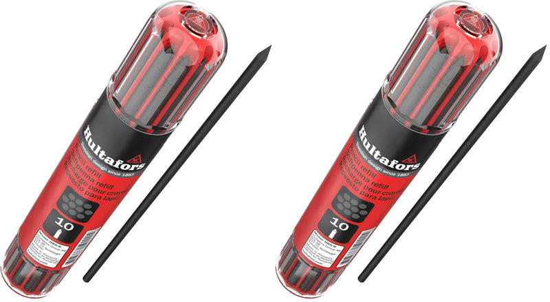 Hultafors Tools 650110 Dry Marker Refills HRD G* (Pack of 2) Graphit 10 Count (Pack of 2)