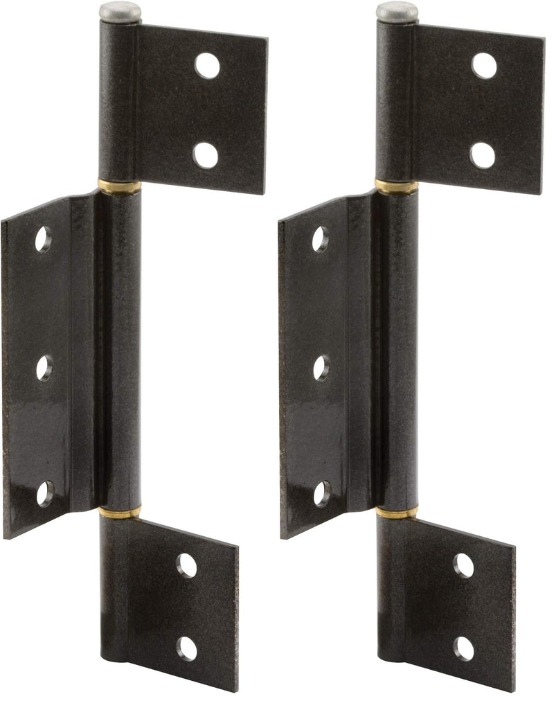 Prime-Line K 5153 Screen Door Hinge, 1/8 in. Offset Center Leaf, Florida Brown Finish (Single Pack) (Pack of 2) 1 Count (Pack of 2)