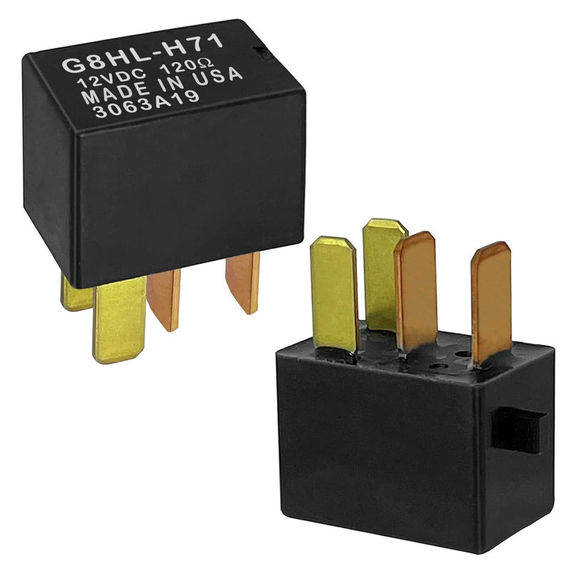 Relay G8HL-H71 (Set of 2), 39794-SDA-A03 39794-SDA-A05 12VDC Automotive Relay - Compatible for 2003-2014 Accord 2006-2014 Civic 2007-2014 Acura MDX CR-V