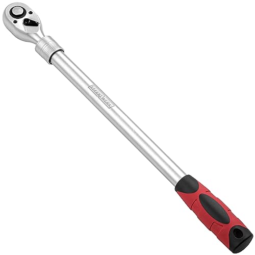 Telescopic Ratchet Wrench, ½” Drive, 72 Teeth, Retractable Socket Wrench