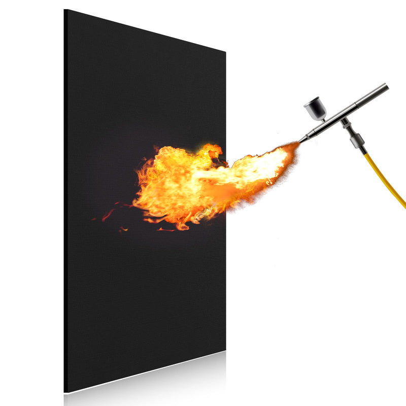 FLASLD Welding Blanket Fireproof Mat 36×48 inch Heat Resistant Material Up To 1800°F Flame Retardant Fabric Carbon Felt for Grill Stove Pit Soldering Welders Plumbers