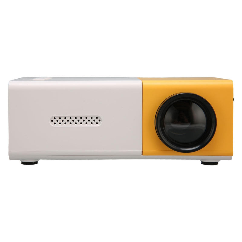 Portable HD 1080P Mini Projector for Movies and Gaming, Compact and Lightweight, USB and Connectivity, Ideal for Travel, Camping, and Home Entertainment US Plug