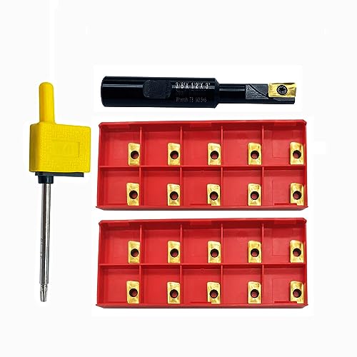 GBJ 90 Degrees Square Shoulder Indexable End Mill Face Milling Arbor End Milling Shell Cutter APMT1135 APMT1604 Miilling Insert
