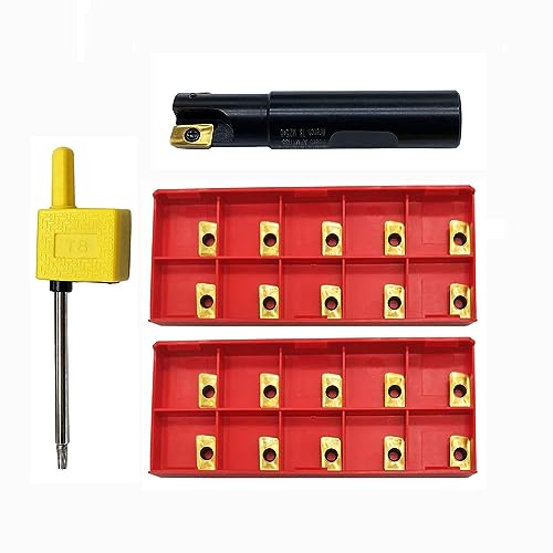 GBJ 90 Degrees Square Shoulder Indexable End Mill Face Milling Arbor End Milling Shell Cutter APMT1135 APMT1604 Miilling Insert