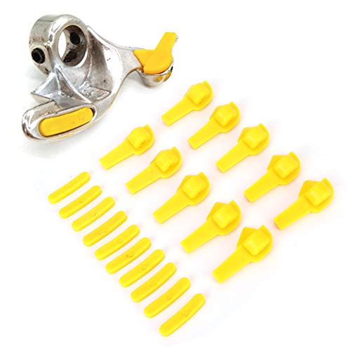 Tire Changer Mount Demount Head, 20pcs Tyre Changer Duck Insert Rim Protector Tire Demount Head Tire Machine Guard Wheel Side Protector for Mount Demount Duck Head Tyre Repair