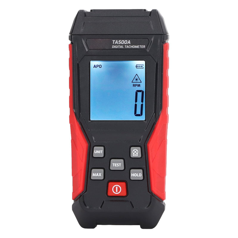 Portable Digital Tachometer 3-100,000RPM Non-Contact Measuring Valve Lockable Tachometer