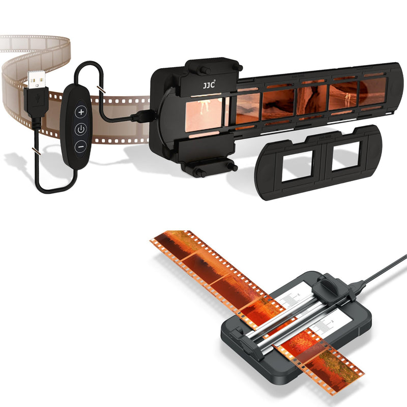 Kiorafoto Scanner: Film Scanner Set with Negative Film Cutter