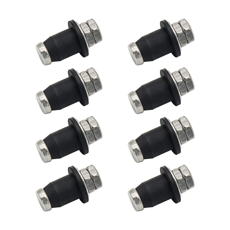 RV Water Tank Probe Sensors, Water Level Screw-in Sensors Tank Sensors Fresh Water Probes Gray Water Tank Sensors Black Tank Waste Water Sensors (8/ Pack)