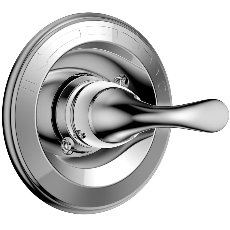 Replacement for D Faucet 13 Series Single-Function Shower Valve Trim Kit, Shower Handle, Chrome Shower Trim Kit T13020 (RP46074 Cartridge Included, Valve Not Included) With Cartridge