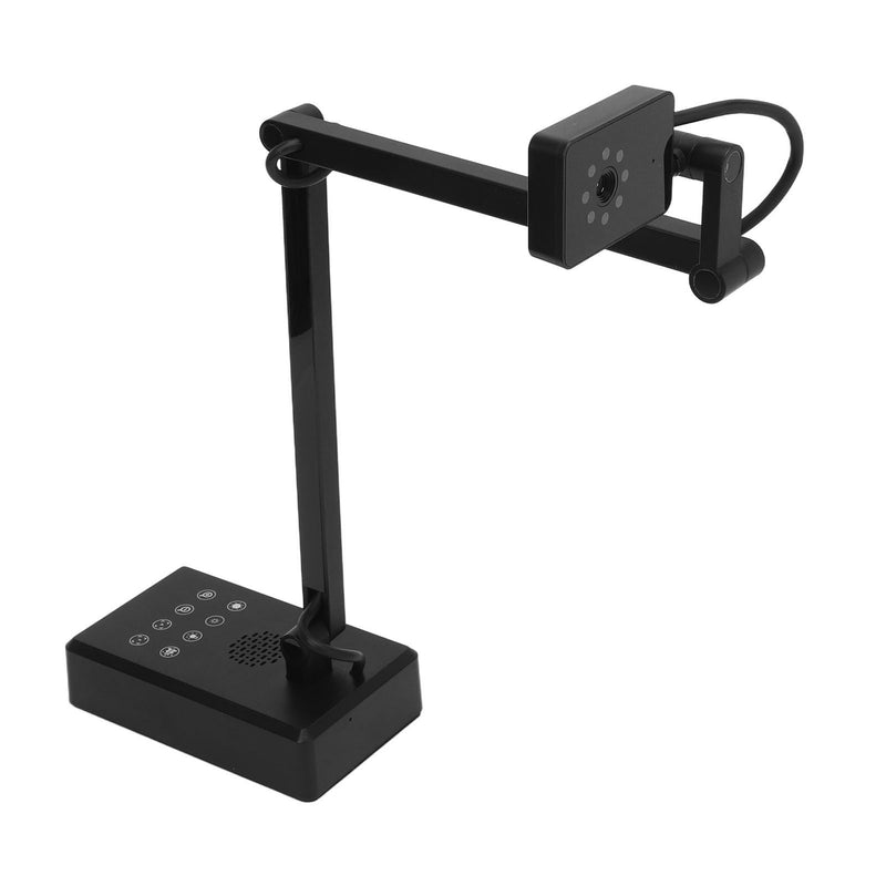 4K 16MP Document Camera, Word PDF Conversion, Ultra HD Webcam for Live Streaming, Remote Teaching, Web Conferencing, for OS X Windows OBS Android, Multi Angle Adjustment