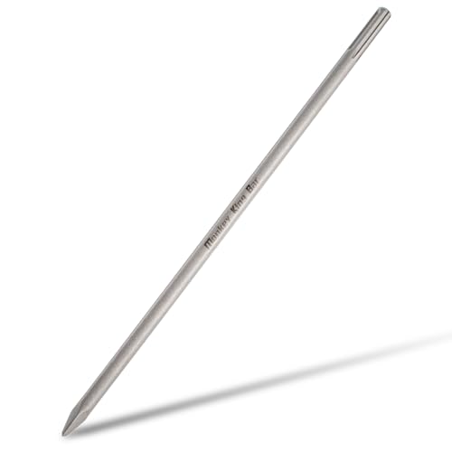 MonkeyKingBar SDS Max Bits 24" Point Chisel for Demolition & Masonry Work 24"