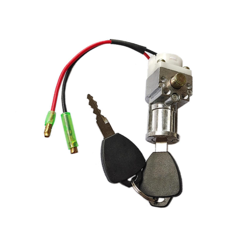 Battery Cylinder Lock Motorcycle Battery Locks Tricycle Electrombile Battery Accessories with 2 Key Motorcycle Ignition Lock as shown