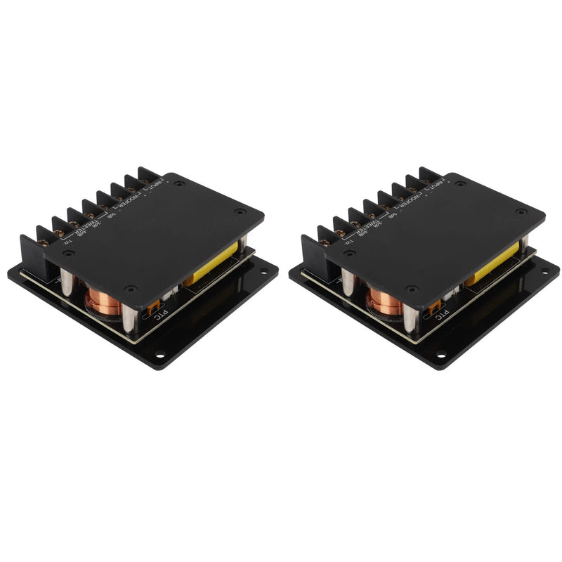 2Pcs Universal 2 Way Audio Crossover for Cars 120W Overcurrent Speaker Frequency Divider