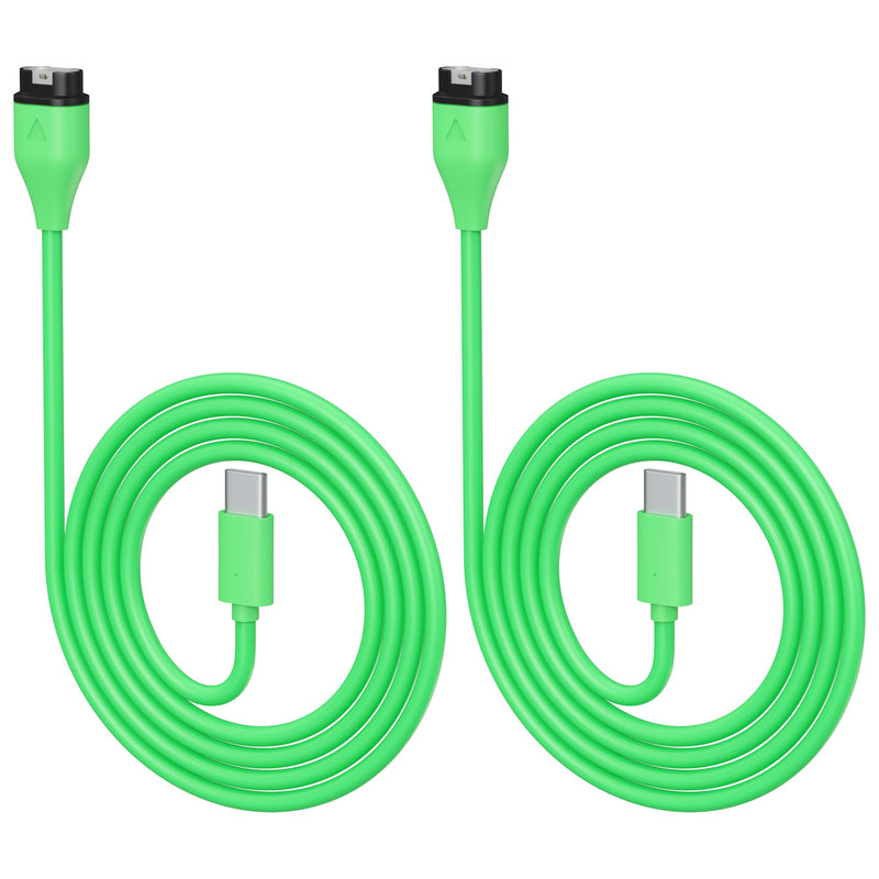 AWINNER Compatible with Garmin Watch Charger Cable (USB C - 2 Pack) USB C - 2 Pack