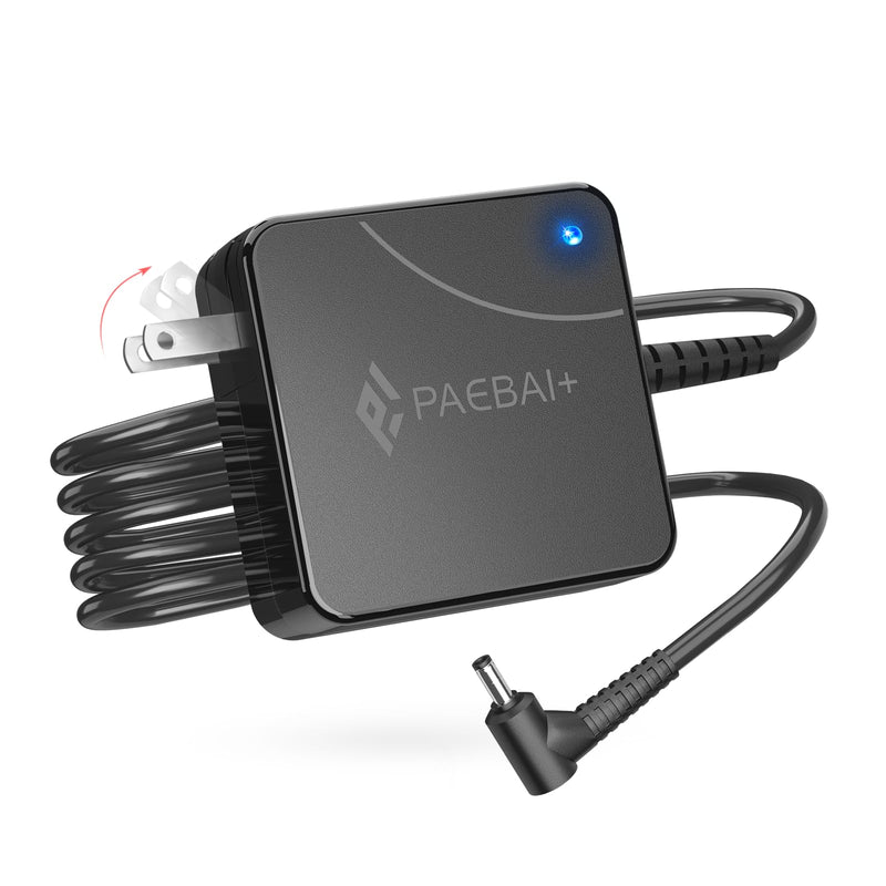 65W 45W Laptop Charger Round Tip for Lenovo IdeaPad 3 5 330-14 330-15 330-17 330s-14 330s-15 Flex 4 5 6 14 15 Yoga 710 510 Chromebook N22 N23 20V 3.25A AC Adapter Power Supply 4.0 * 1.7mm
