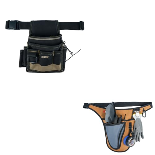KUNN Electrician Pouch & Garden Tool Waist Belt