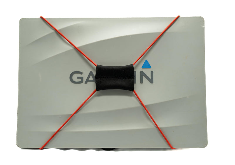 Fishing Graph Cover Strap Fish Finder Bungee for Securing Graph Cover for Travel Red 2