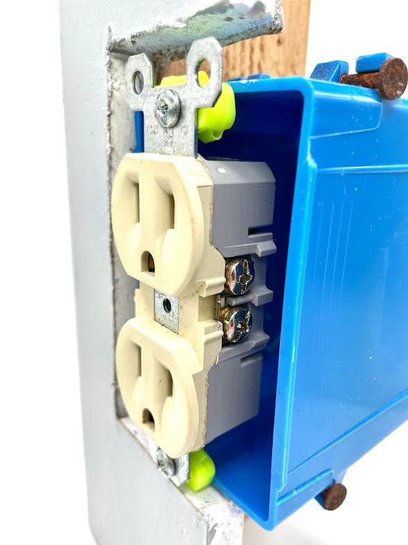 Spacers Shims for Loose Outlets and Tile Backsplash 2000pc. Spacer-N-Shim™ CONTRACTOR PACK (250 x 8-1/8" segments) Supports Switch and Receptacle in Electrical Box, Adjustable Caterpillar Style 250