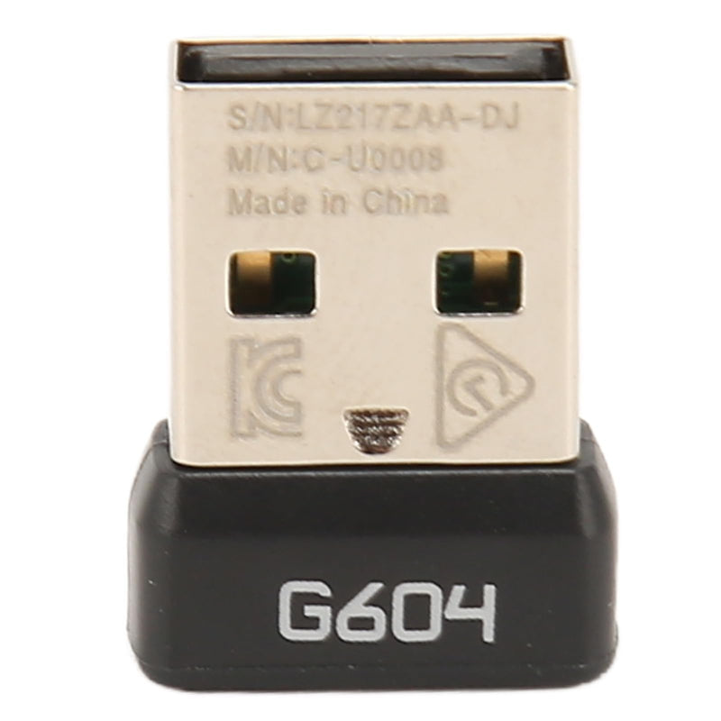 ASHATA USB Dongle Mouse Receiver Adapter for G604, 2.4G Receiver for Mouse, Stable Portable ABS Mouse Adapter for G604 Mouse