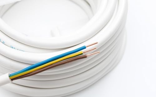 Elpar NYM-J High Performance Power Cable, 3 x 1.5 mm², Robust, Flexible, Safety Tested, Energy Saving, Durable (5 m) 5 m