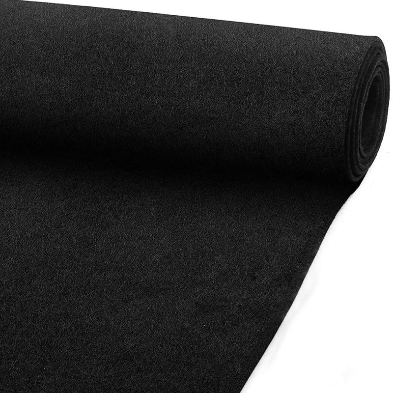 40" x 40" Speaker Box Carpet Car Sub Woofer Trunk Liner Felt Black Fabric for RV, Boat, Truck, Automotive Interior, Marine, Home Floor (BLACK) 40" x 40" BLACK