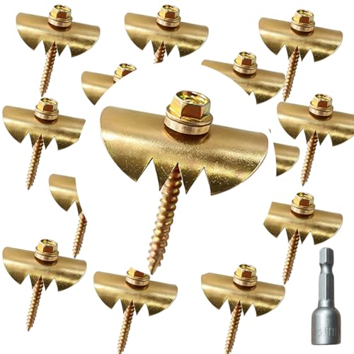 100 Set Wire Fence Fasteners for Wood, Rust-Proof | Reusable