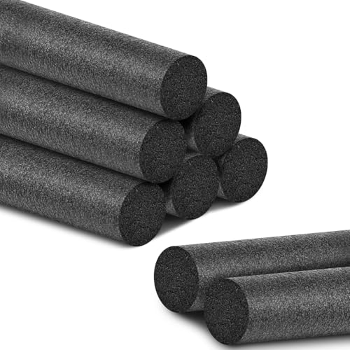 Pangda 8 Pcs Foam Backer Rod for Gaps Concrete Crack Filler 2 Inch x 26.25 ft Caulk Saver Bulk Gray Concrete Expansion Joint Filler Driveway Crack Filling for Joints Gaps Filling Industrial Sealants 2 x 39.3 Inch