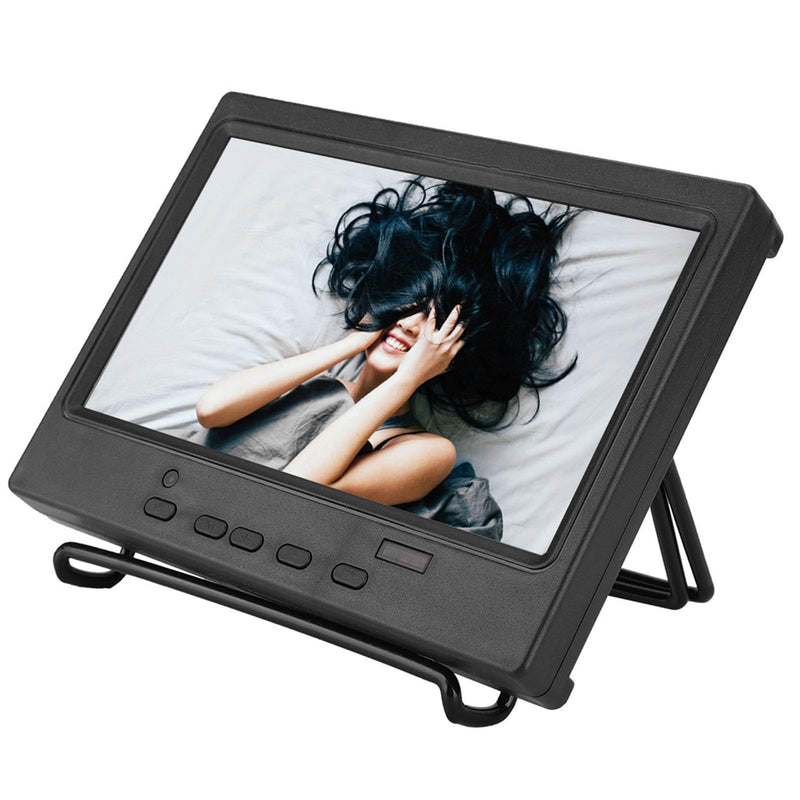 VGEBY 7 Inch 1024x600 Portable Monitor, Foldable Bracket Design,VGA AV Input, for, Car Display, CCTV (US Plug) 4 Inch CCTV Test Monitor