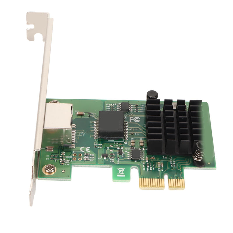I226 T1 PCI E X1 Single Port 2.5G Ethernet Network Adapter, Gigabit Ethernet Server Adapter, Plug and Play, 2.5Gbps High Speed Gigabit Ethernet Server Adapter