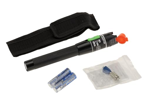 KALEA-INFORMATIQUE Fibre Optic Tester Type Visual Fault Locator VFL 30 mW, Range 30 km, with FC LC Adapter