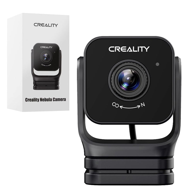 Creality Official Nebula Camera, Remote Monitoring, WiFi Connection, Auto Generate Time-Lapse Video, Compatible Sonic Pad/Nebula Pad/Ender-3 V3 KE/CR-10 SE/HALOT-MAGE