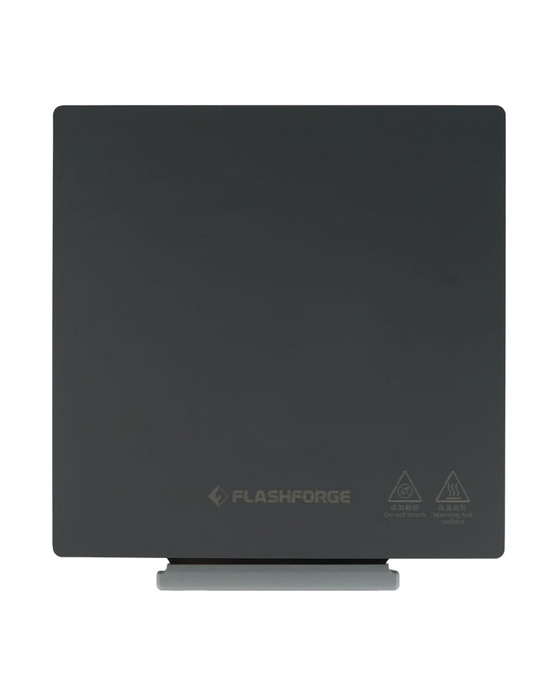 FLASHFORGE Adventurer 5M/5M Pro/AD5X Smooth PEI Build Plate, Magnetic Flexible Heated Bed Platform - Tool-Free Removal, Auto Separation After Cooling, Glue-Free Printing for PLA/PETG/TPU/CF