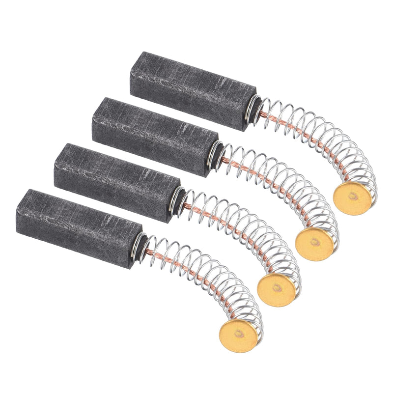 Quartzman Replacement Carbon Brush 6 x 6 x 20 mm Pack of 4 Motor Carbon | Motor Carbon Brush for Power Tools