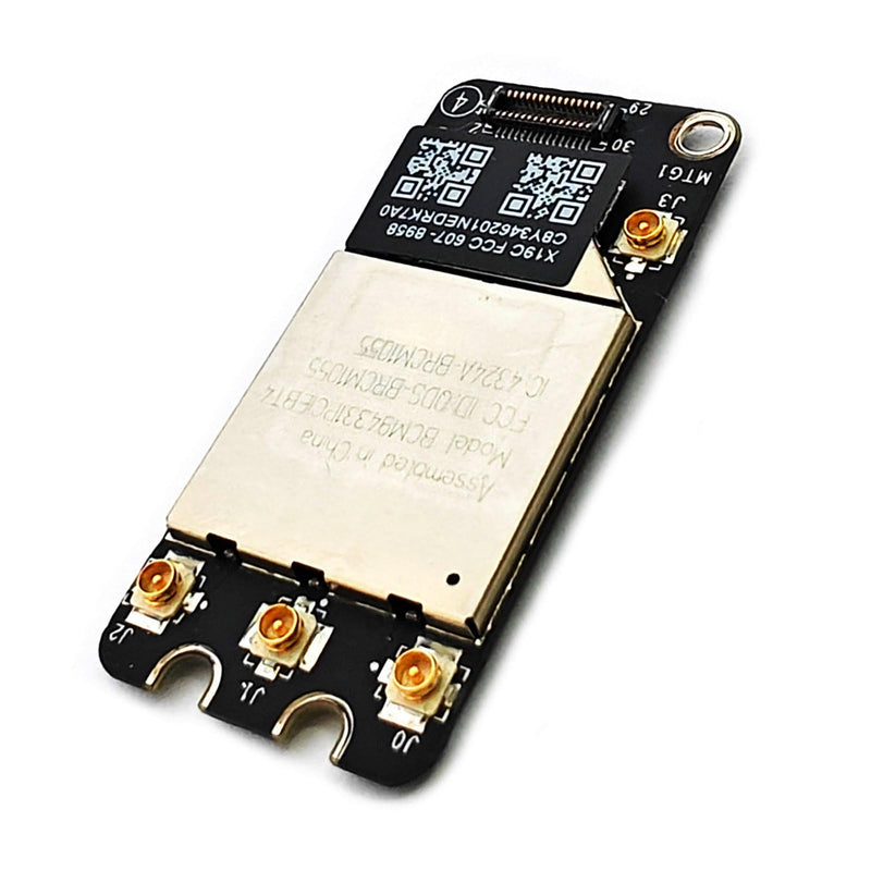 Airport Wireless Network Card,Bluetooth 4.0 Bt Wireless WiFi Airport Card BCM94331PCIEBT4AX BCM94331PCIEBT4 Replacement for MacBook Pro Unibody A1278 A1286 A1297 (Early 2011-Mid 2012)