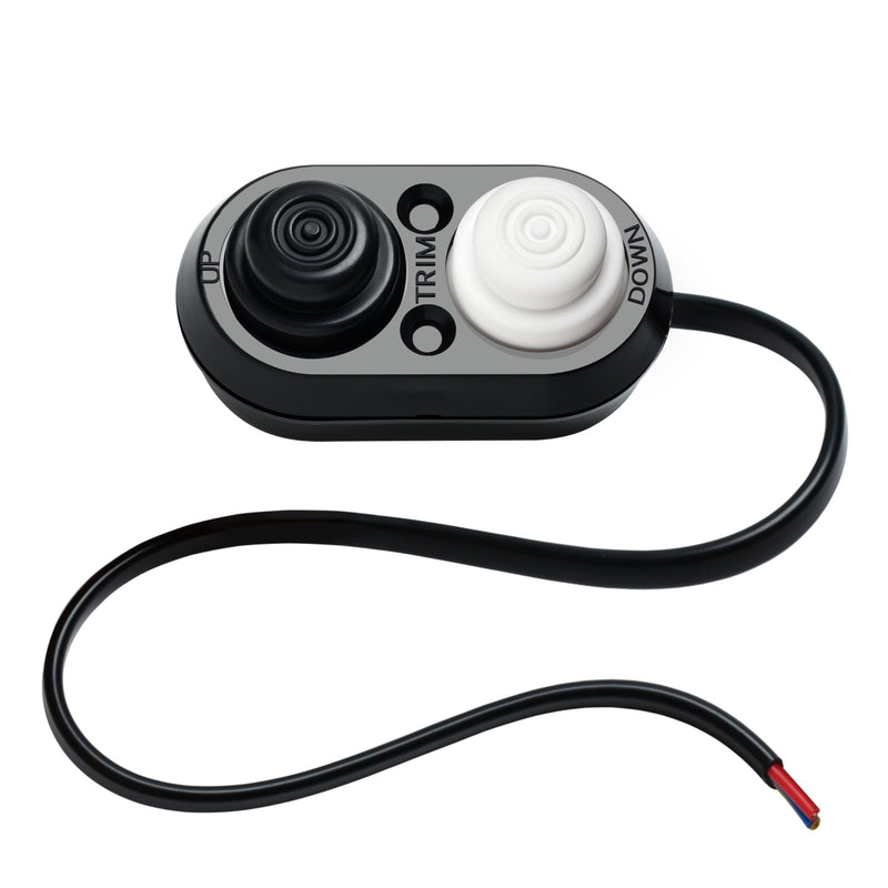 Trim Switch for Boat, Haoguo Tilt Trim Switch with IP67 Waterproof, Suitable for Fishing Boats Yachts Ships black and white