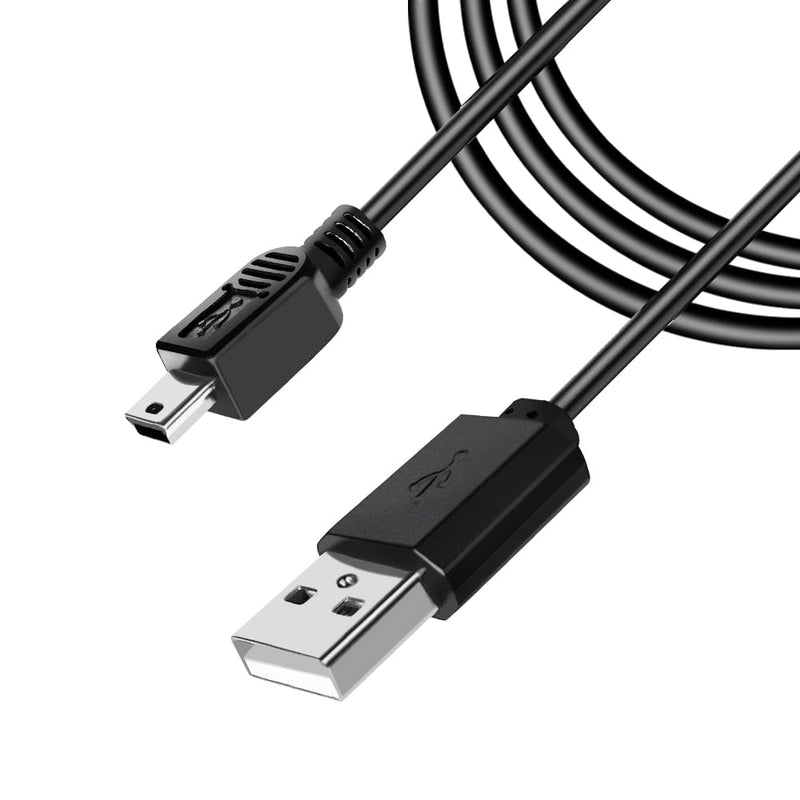 FOUCECLAUS USB Power and Data Cable for Texas Instruments Calculators, 5Ft Charger Cord Compatible with TI-84 Plus CE, Plus C Silver Edition, Nspire CX/TI CX CAS Graphing Calculators (Charger Cable) Charger Cable