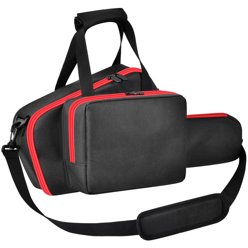 Mini Chainsaw Bag for Milwaukee M18 FUEL Hatchet 3004-20 | Tear-Resistant Oxford Bag With Battery And Charger Pockets, Carry Handles And Padded Shoulder Strap; Case Only