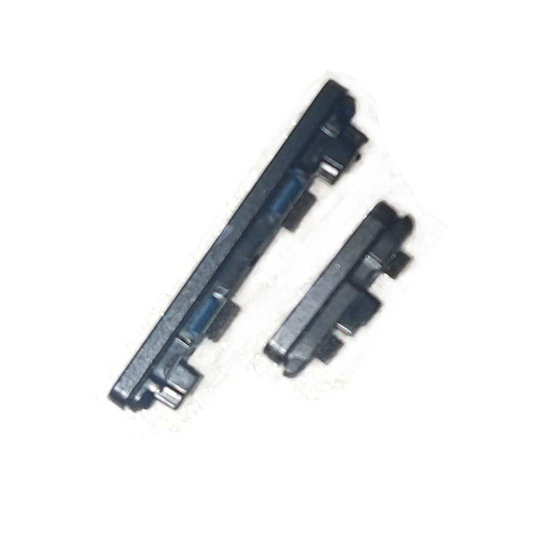 Power On Off Button + Volume Button Side Button Replacement Repair Part for Google Pixel 7A (Black) black