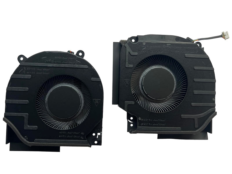 Replacement Cooling Fan Set for HP Victus 16 Laptop - Compatible with 16-R0073CL 16-R0082TX 16-R1005TX Models - CPU & GPU Cooling System DC12V - Dual Fan Replacement Kit