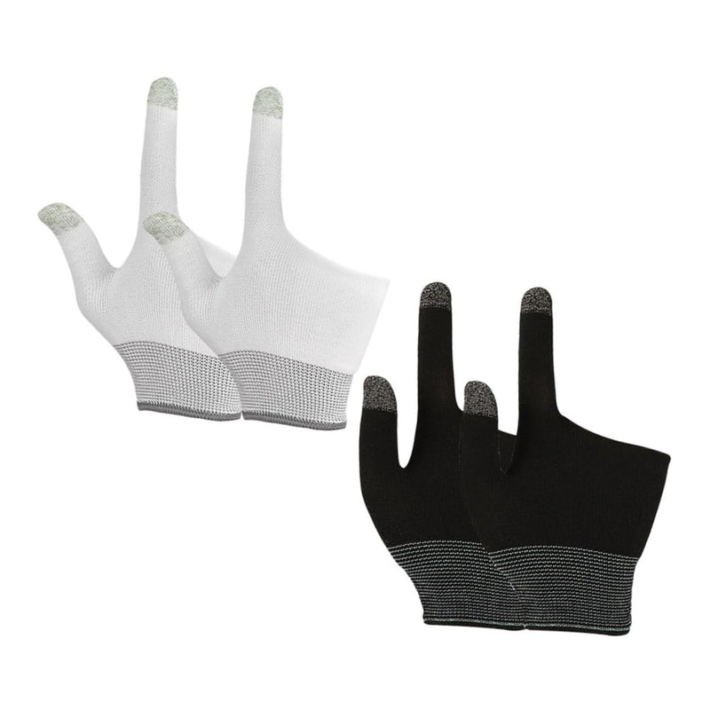 Toddmomy 2 Pairs Game Gloves Mobile Gaming Finger Sleeves Gaming Glove Gamer Gloves Touch Finger Gloves for Gaming Finger Gloves for Game Gaming Sleeve Thumb Sleeve Nylon Touch Screen