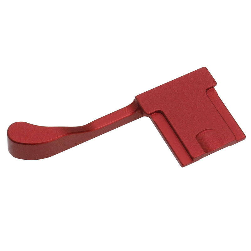 Metal Hot Shoe Thumb Up Rest Hand Grip Compatible with Fujifilm FinePix X-E4 X100F X100V XPro2 XPro3 DSLR Camera Hand Grip Aluminum Alloy Red