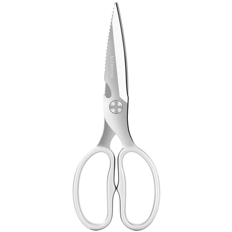 Heavy Duty Poultry Shears That Come Apart, All Purpose Kitchen Shears for Food,3Cr14 Fully Forged Stainless Steel Sharp Blades for Chicken,Meat,Seafood,Herbs Kitchen Scissors Natural
