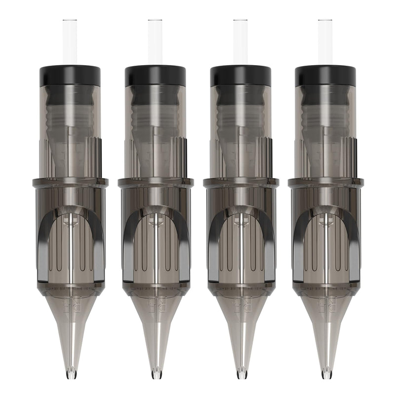 TATELF 1203RL Tattoo Cartridge Needles Round Liner Membrane Pack of 20 | For fine lines & detailed contours. Precise drawing, compatible with common tattoo machines and rotary pens.