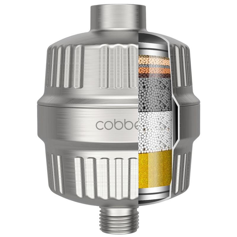 Cobbe HD HEAVY DUTY High Output Shower Filter – 99% REMOVAL Shower Head Filter for Hard Water, Heavy Metals, Chlorine and Harmful Substance, Improve your skin and hair, Brushed Nickel 1. Brushed Nickel