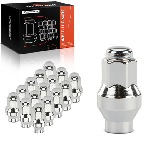 A-Premium Front & Rear M10-1.25 Wheel Lug Nuts, Set of 16
