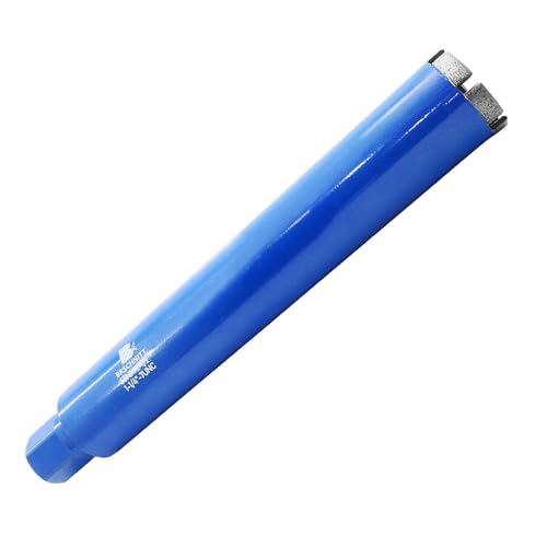Wet Diamond Core Drill Bits 2 1/2"/63mm - BRSCHNITT Concrete Core Drill Bit, 1-1/4-7" Thread Core Bit Turbo Laser Welded Segments with Rebar, Brick, Block, Masonry, Stone 1 1/2"(63mm)
